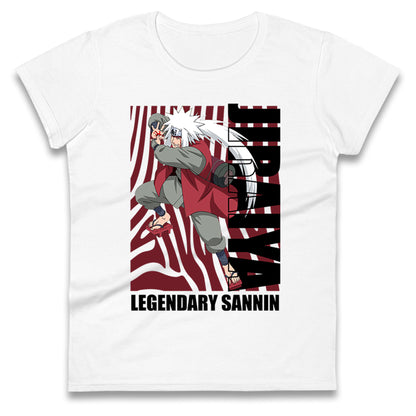 jiraiya legendary sanning womens t shirt