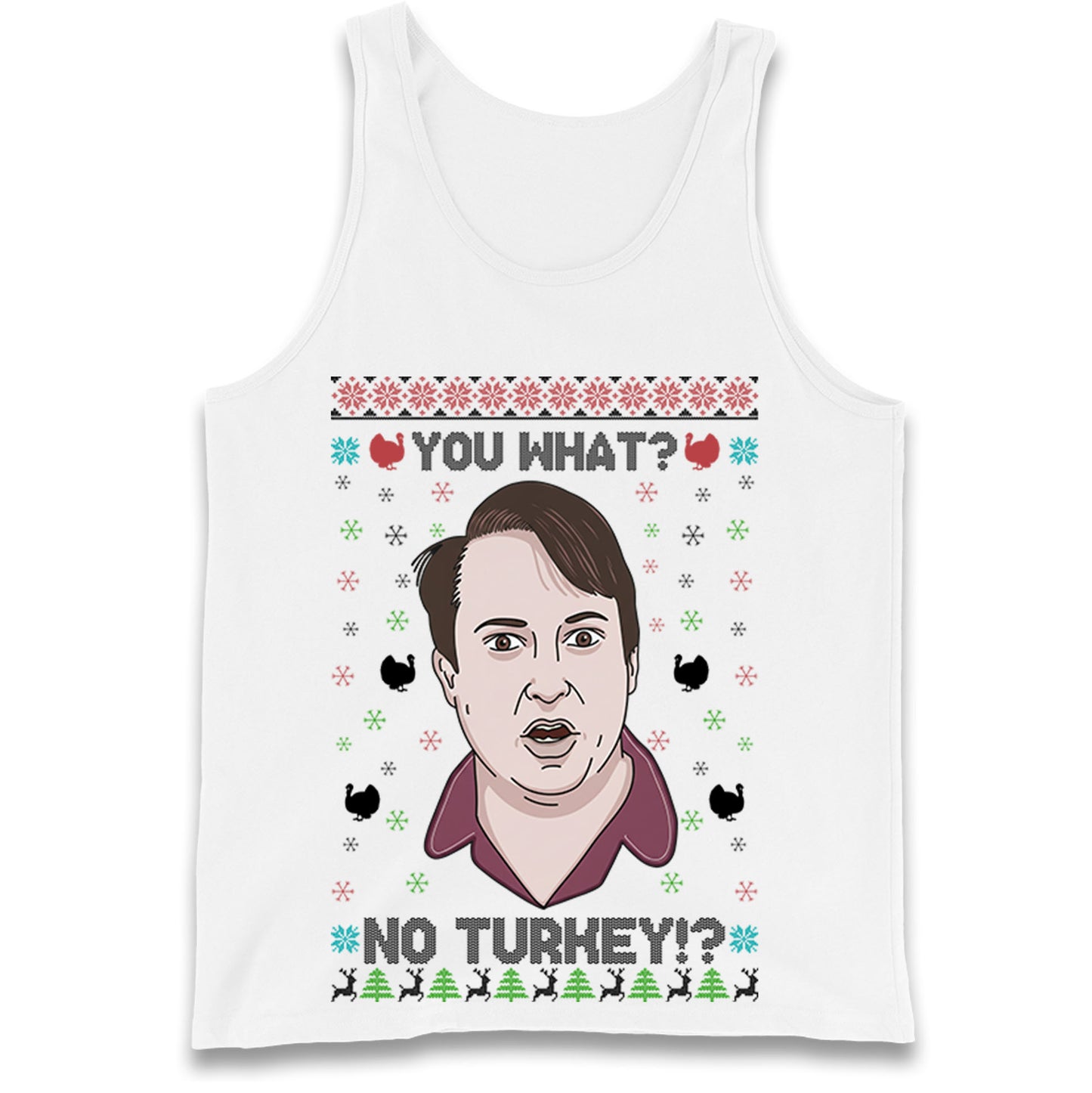 Peep Show Christmas Tank Top