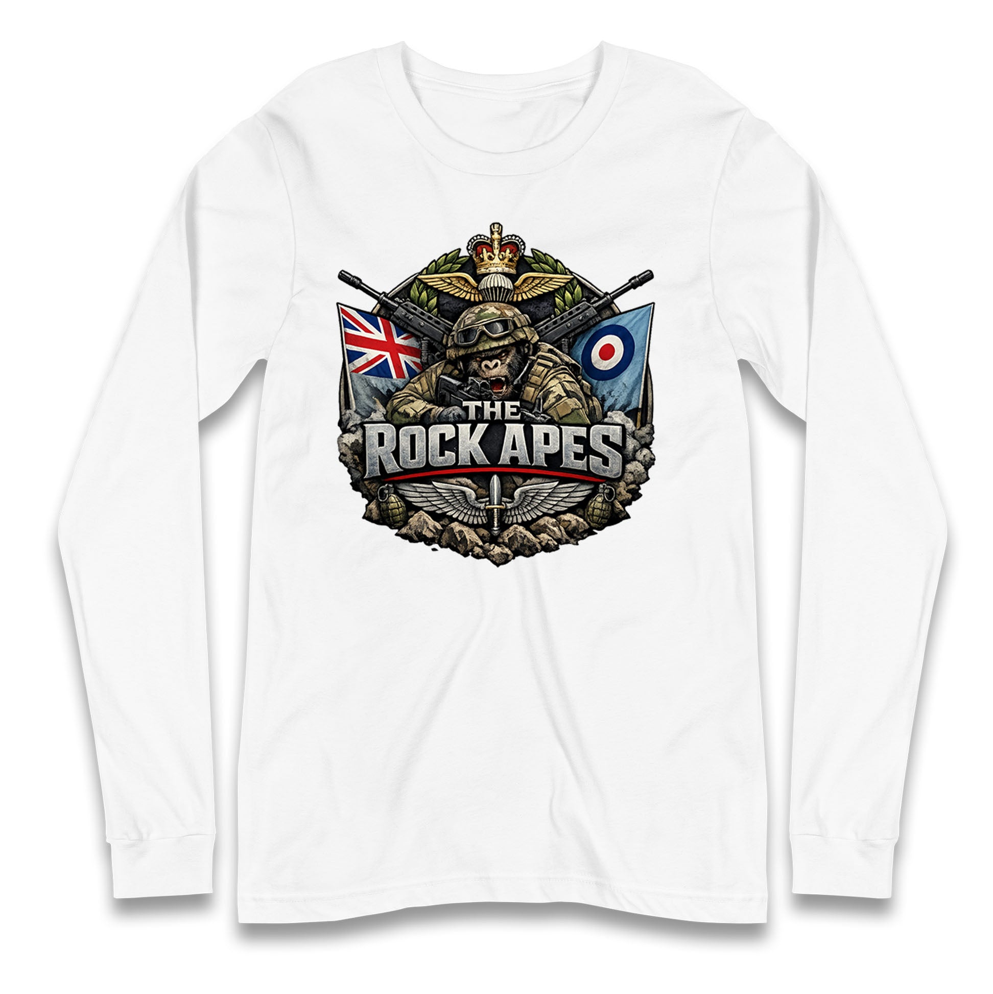 The Rock Apes Longsleeve T Shirt 
