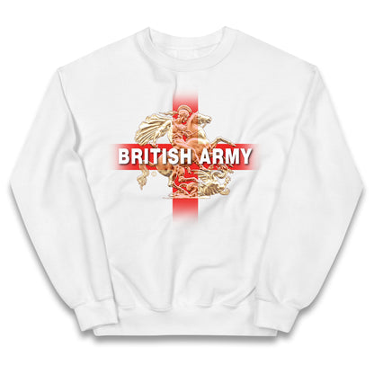 British Army St George & The Dragon Kids Jumper