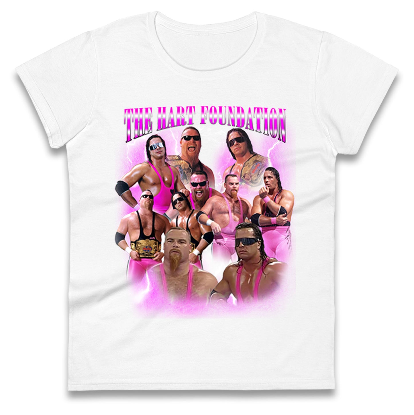 The Hart Foundation Bootleg Womens t shirt