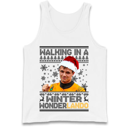 Lando Norris Christmas Tank Top
