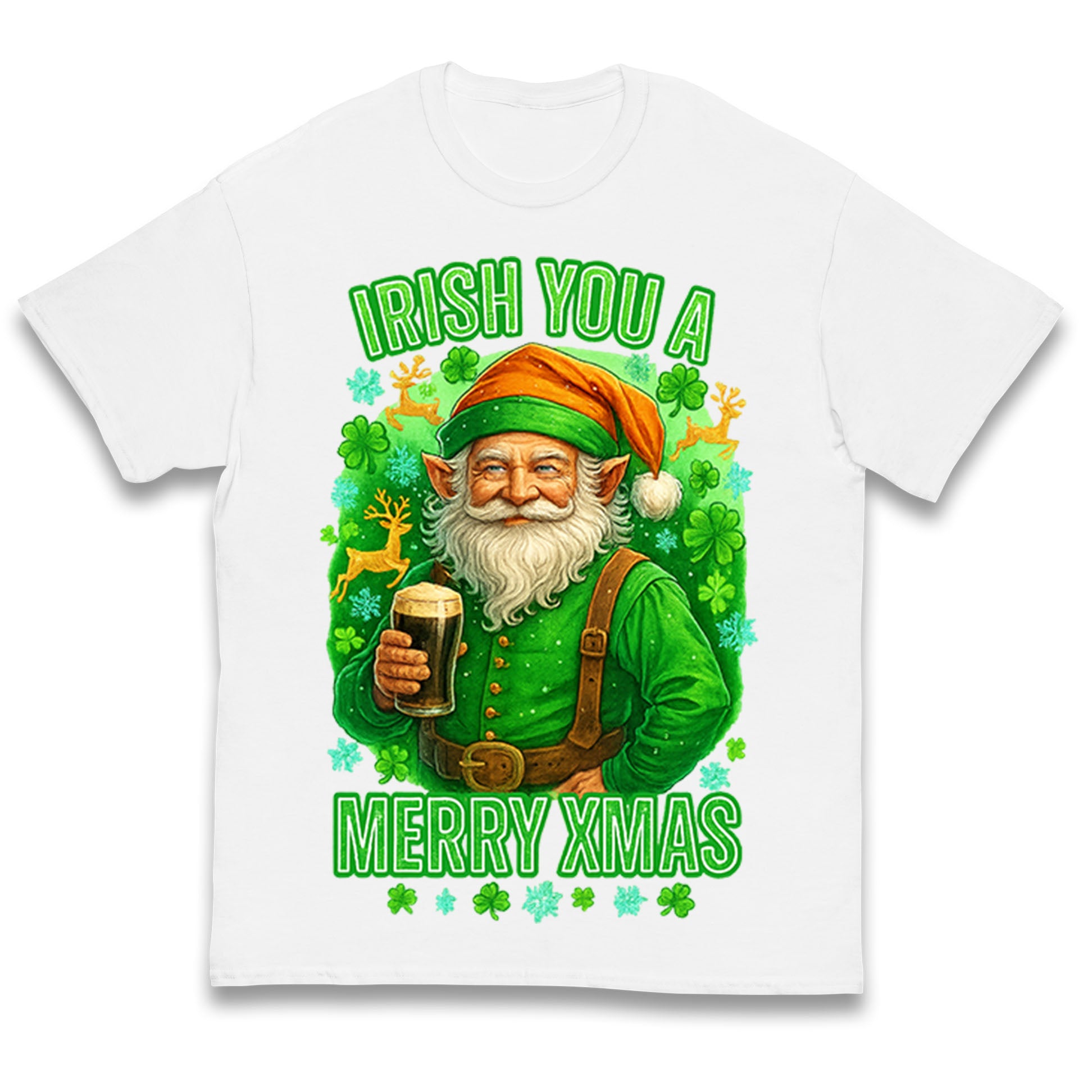Irish Christmas Kids T Shirt 