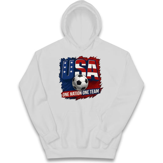 USA Retro World Cup Kids Hoodie