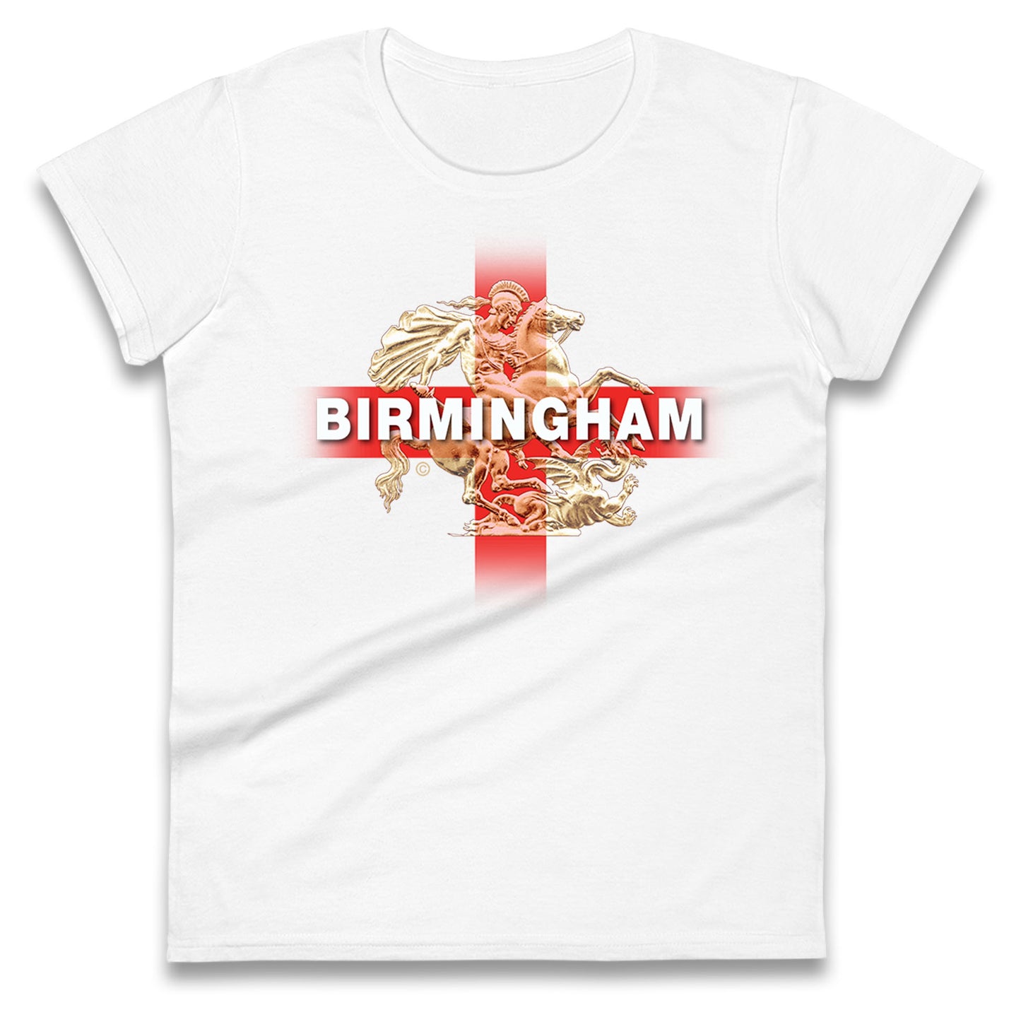 Birmingham St George & The Dragon Womens Tee Top