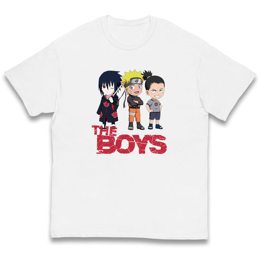 Naruto Shippuden Chibi Characters T Shirt