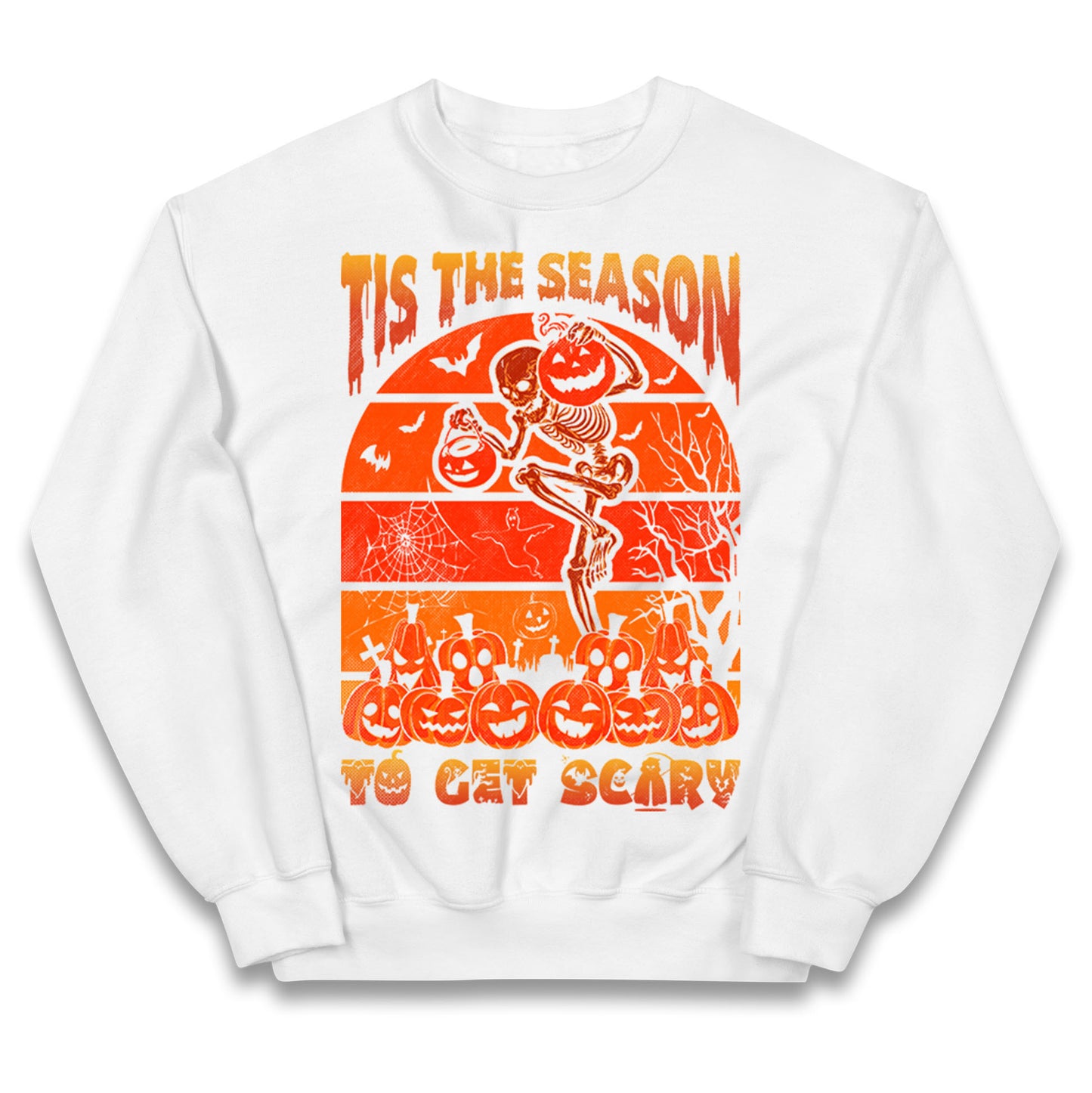 Tis The Season To Get Scary Halloween Jumper
