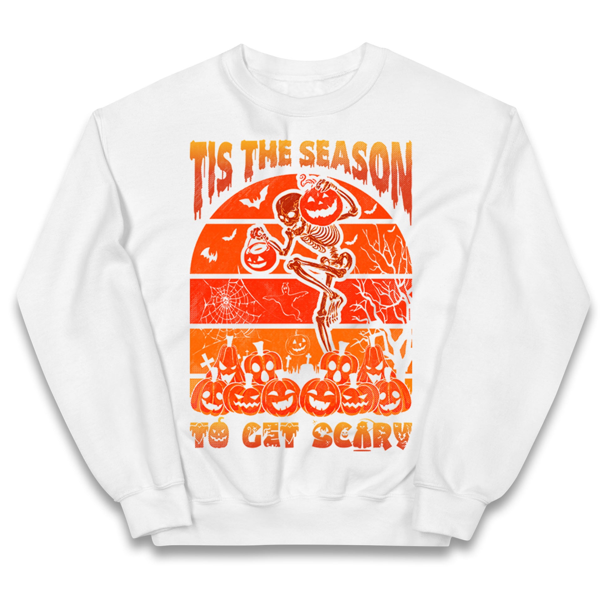 Tis The Season To Get Scary Halloween Jumper
