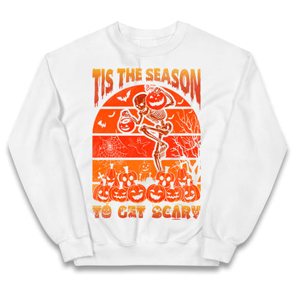 Tis The Season To Get Scary Halloween Jumper
