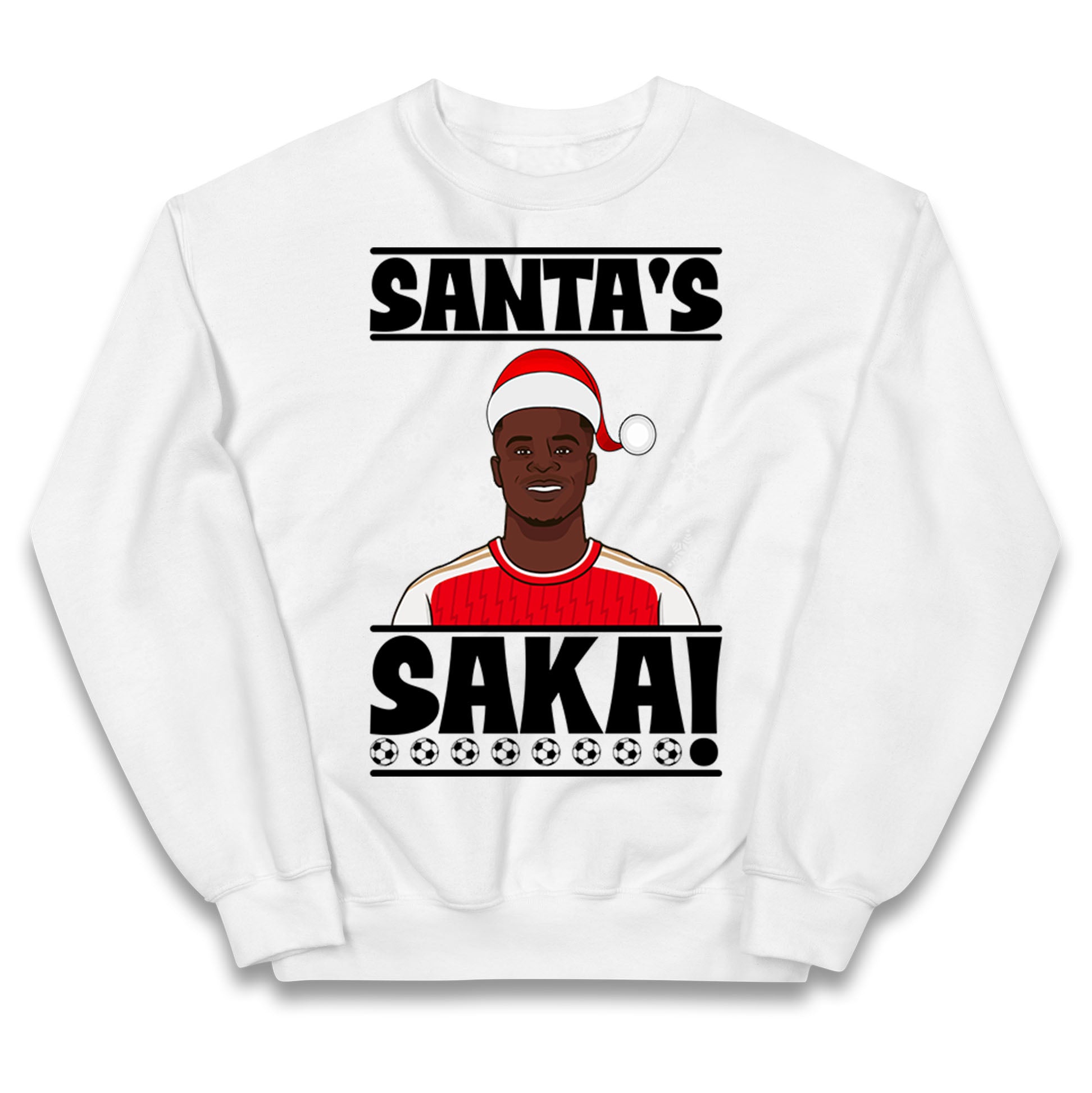 bukayo saka christmas jumper