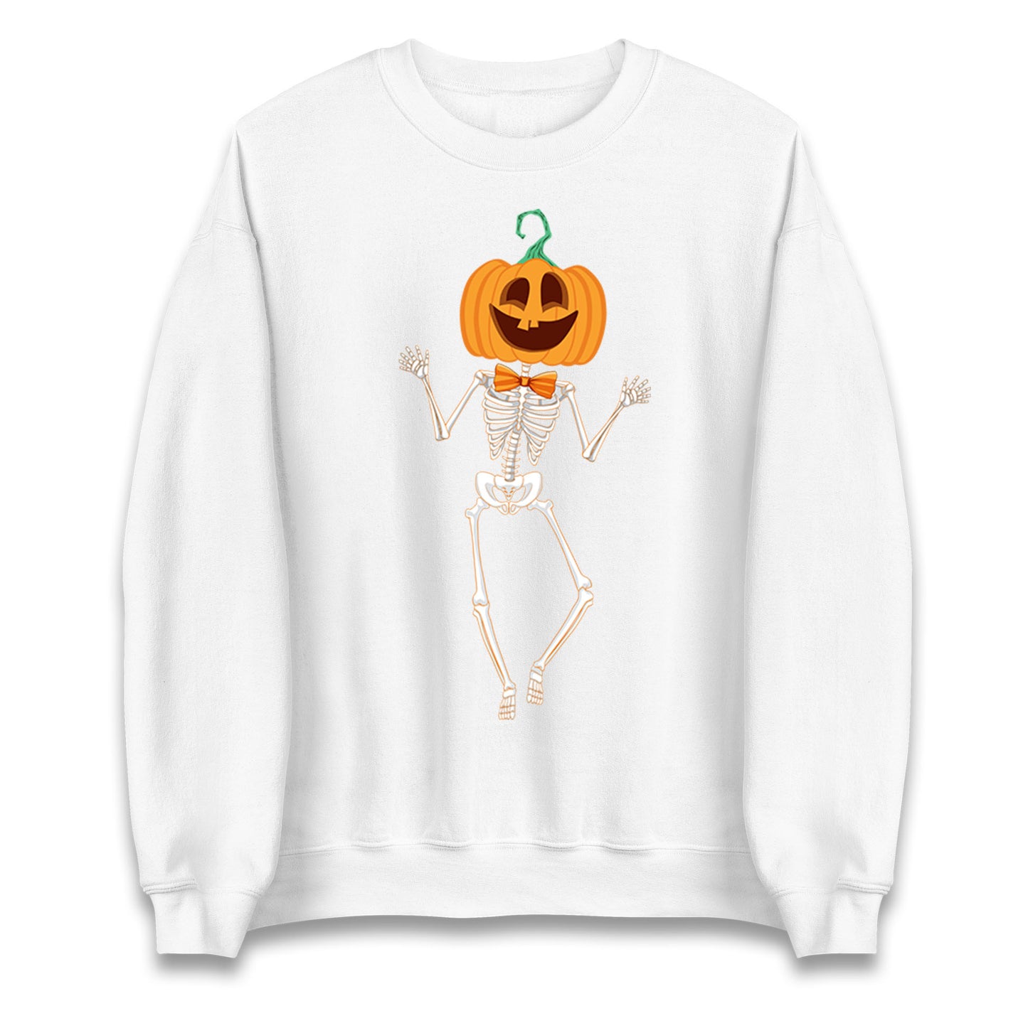 Pumpkin Skeleton Halloween Sweatshirt
