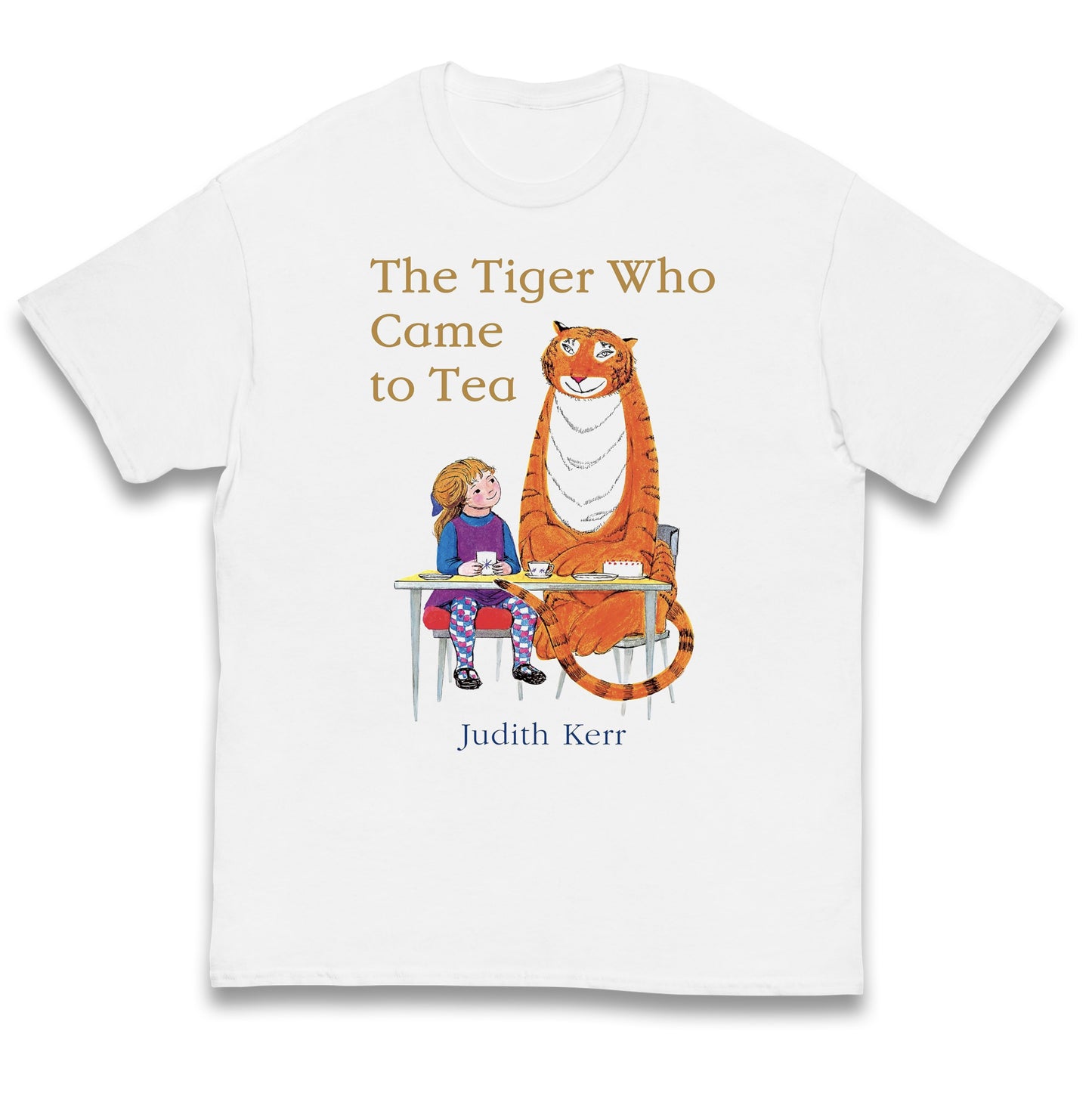 The Tiger Who Came To Tea Kids T Shirt 