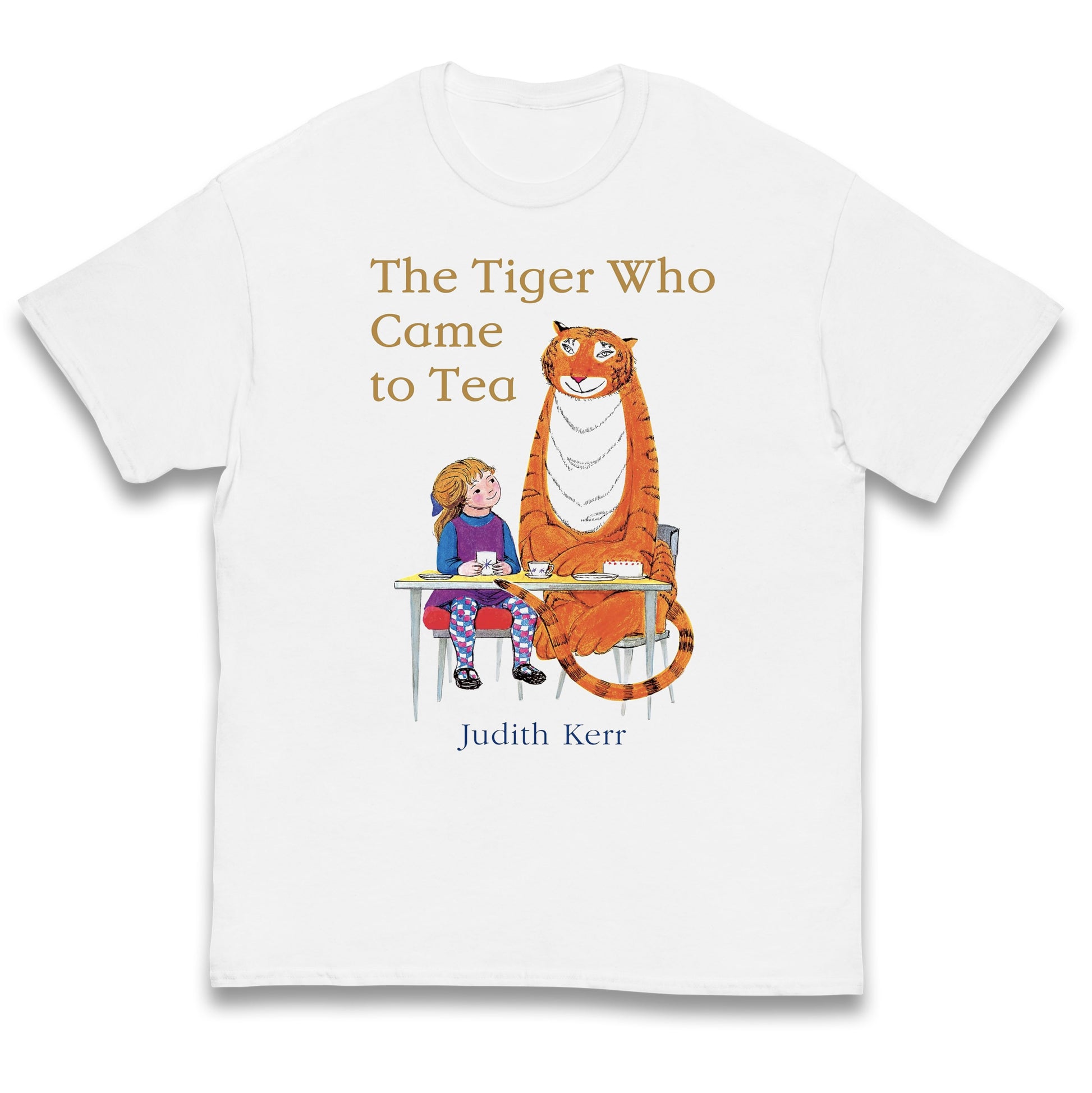 The Tiger Who Came To Tea Kids T Shirt 