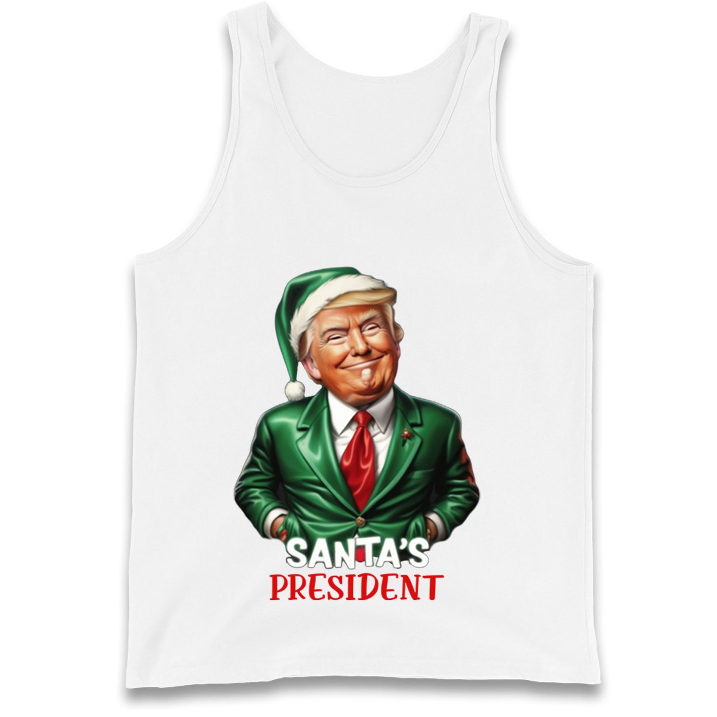 Donald Trump Christmas Tank Top