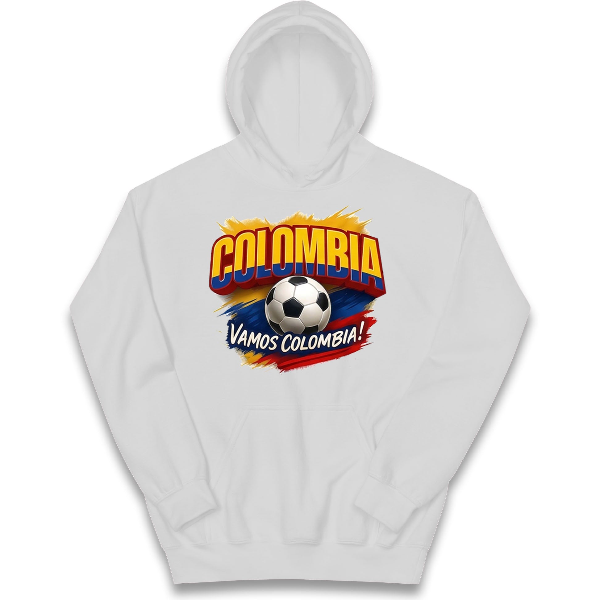 Colombia Retro World Cup Kids Hoodie