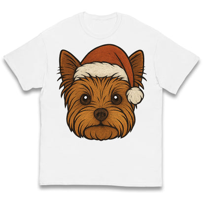 Yorkshire Terrier Christmas Kids T Shirt 