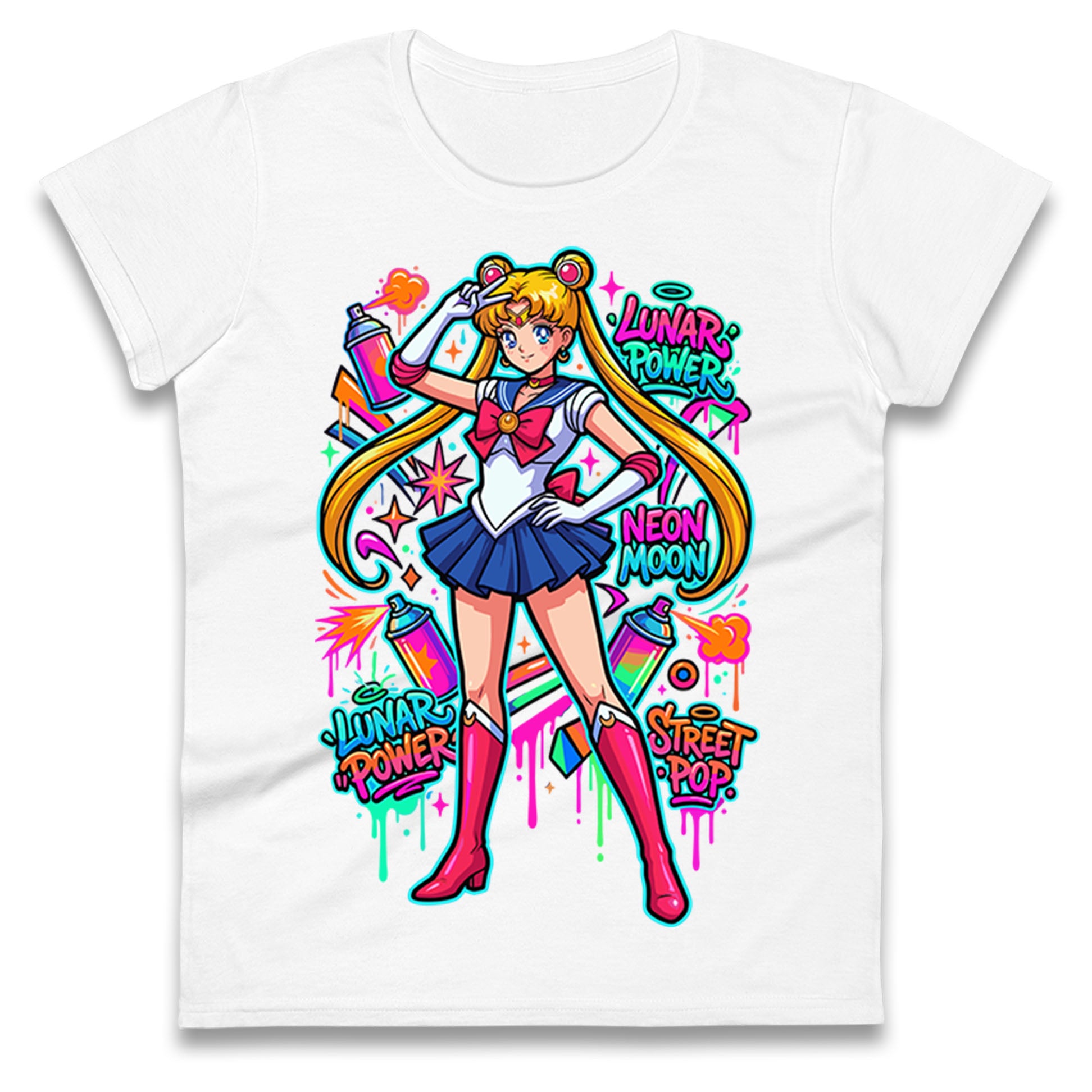  Lunar Power Ladies T Shirt
