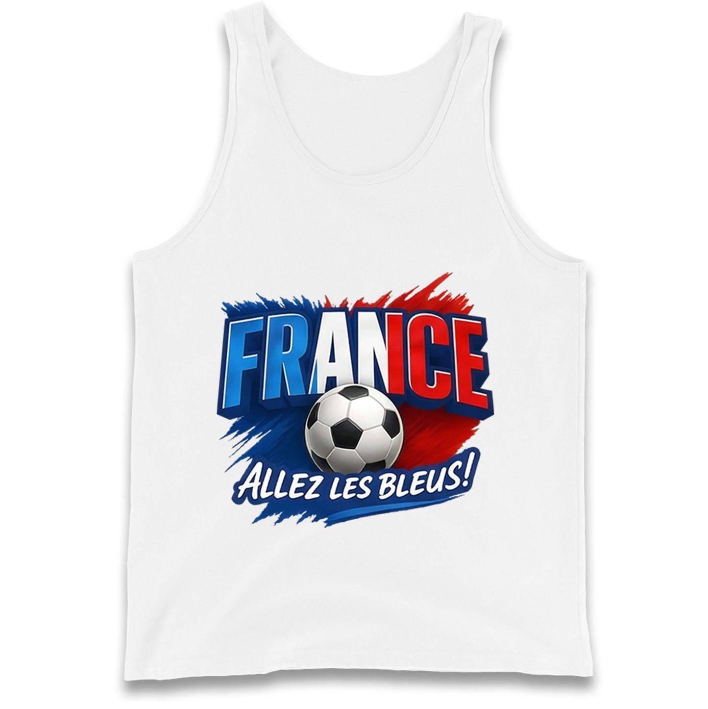 France Retro World Cup Tank Top