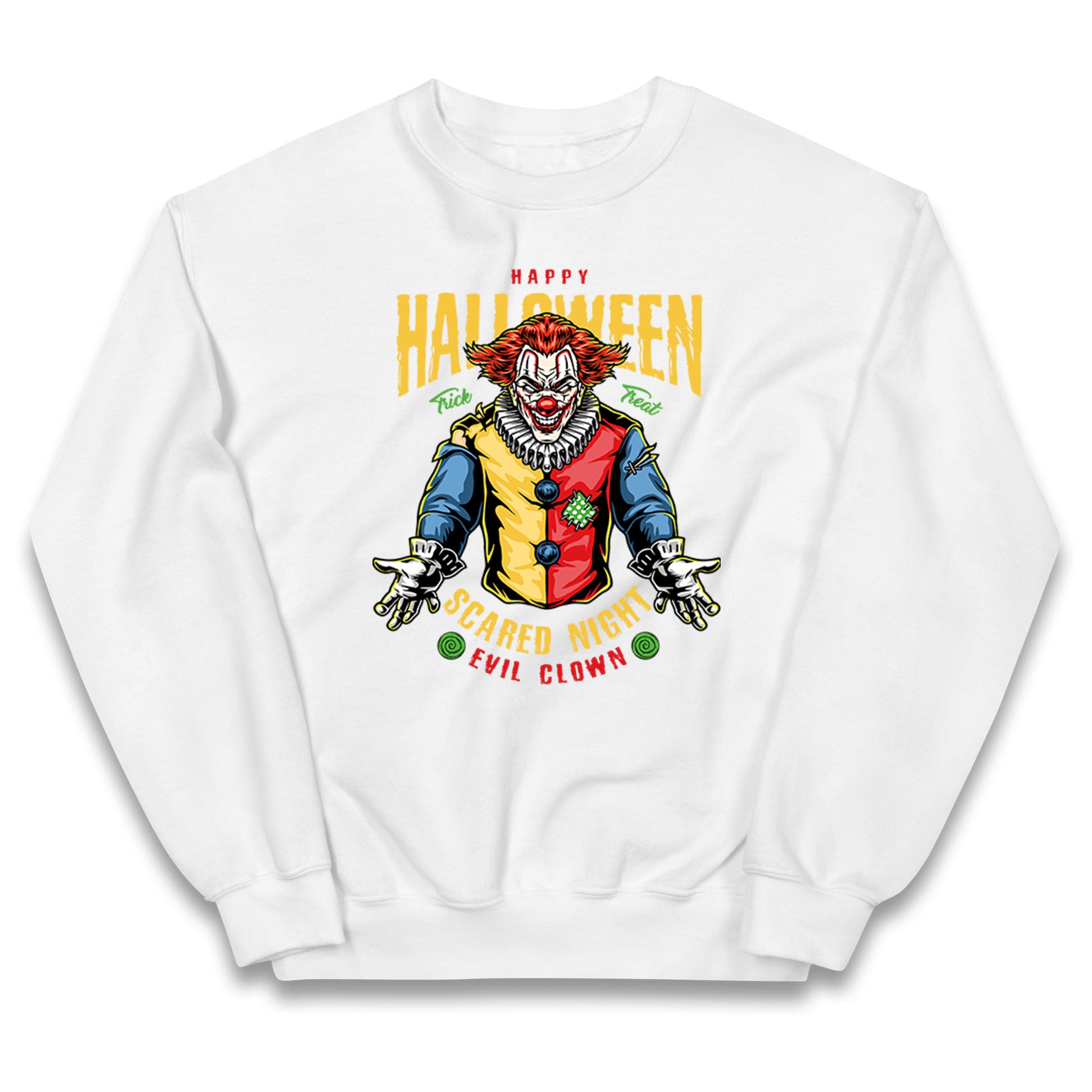 Halloween Clown Kids Jumper
