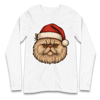 Persian Cat Christmas Longsleeve T Shirt 