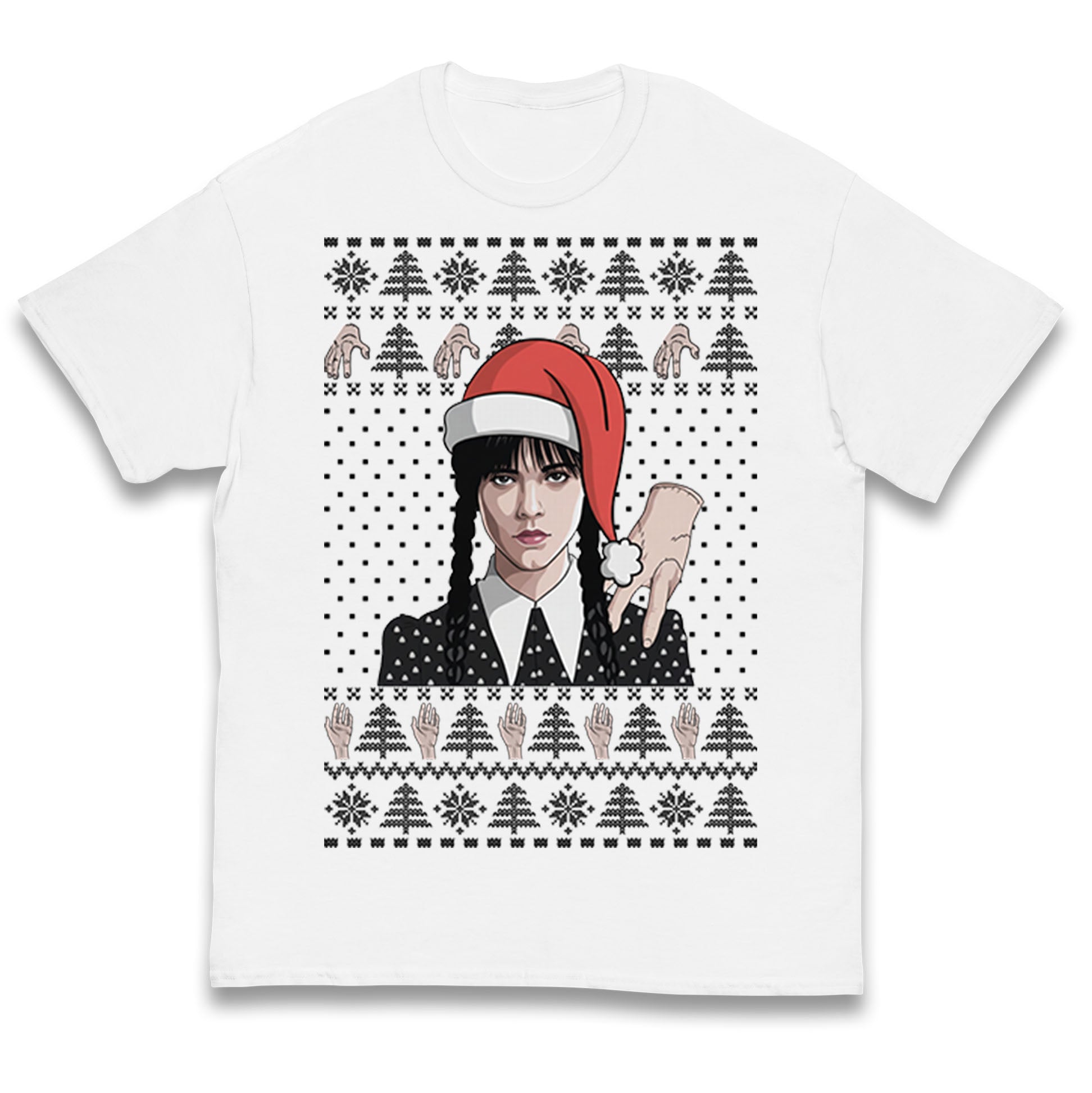 Wedensday Christmas Kids T Shirt