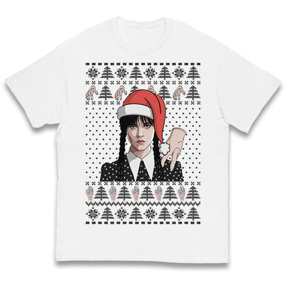 Wedensday Christmas Kids T Shirt