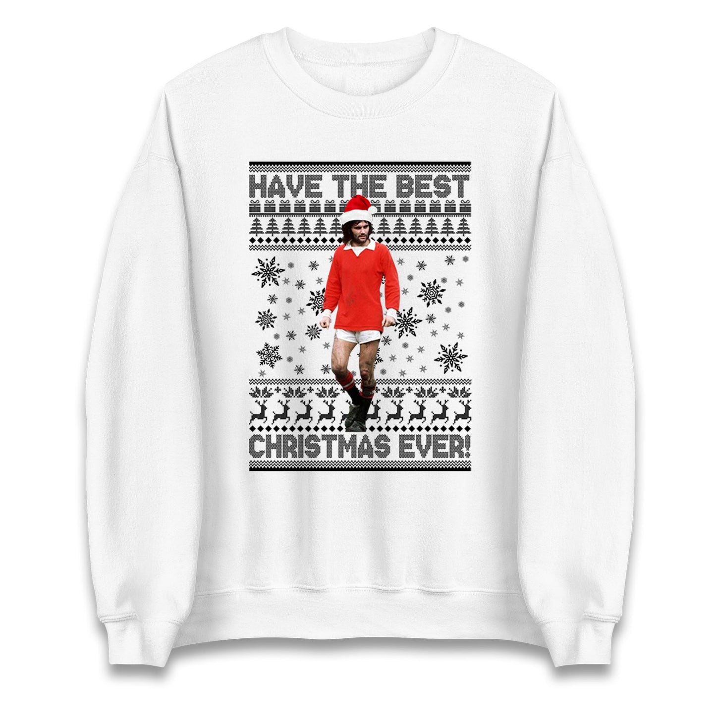 Christmas George Best Jumper