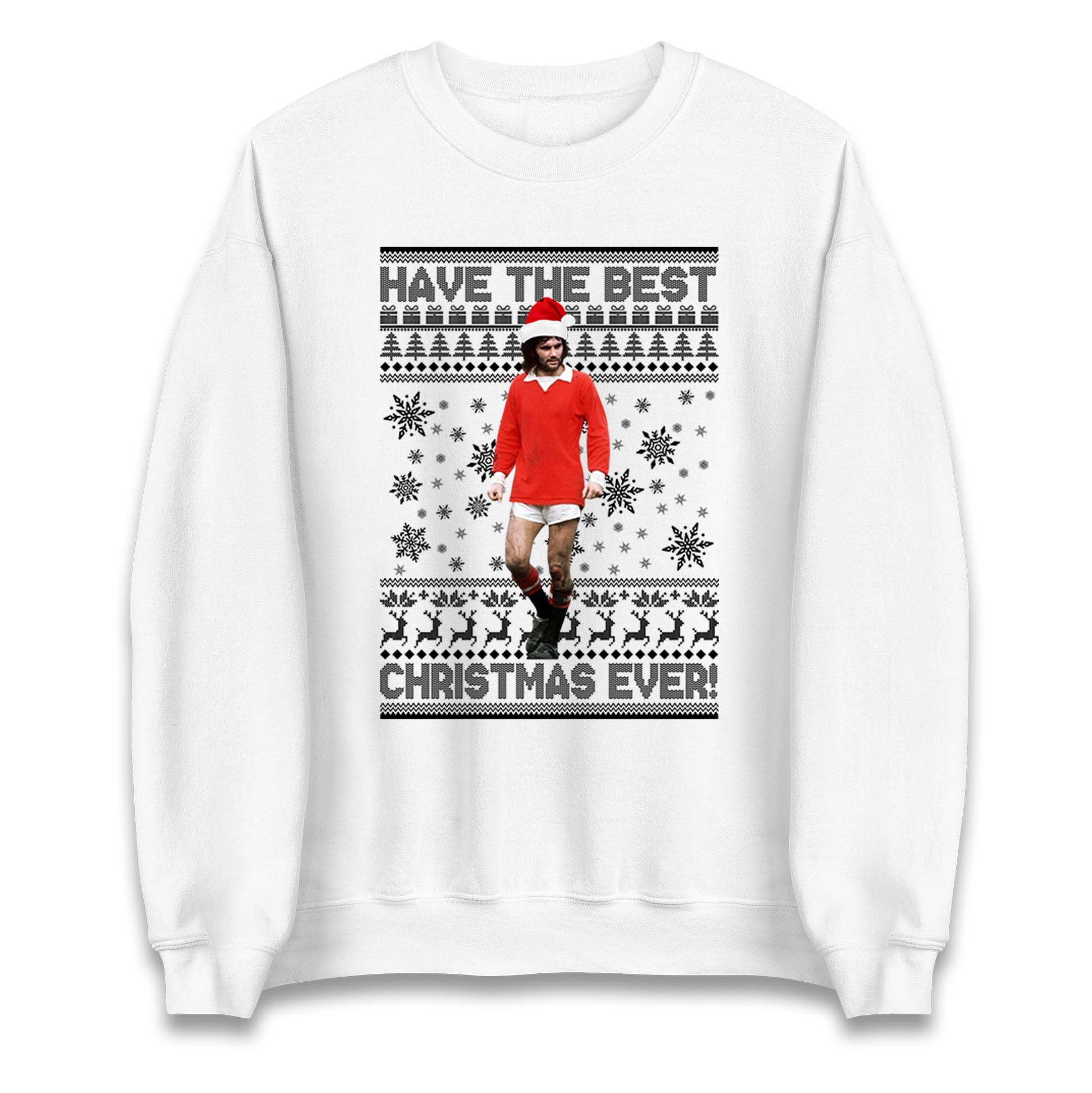 Christmas George Best Jumper