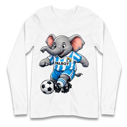 Retro Coventry City Football Longsleeve T Shirt 