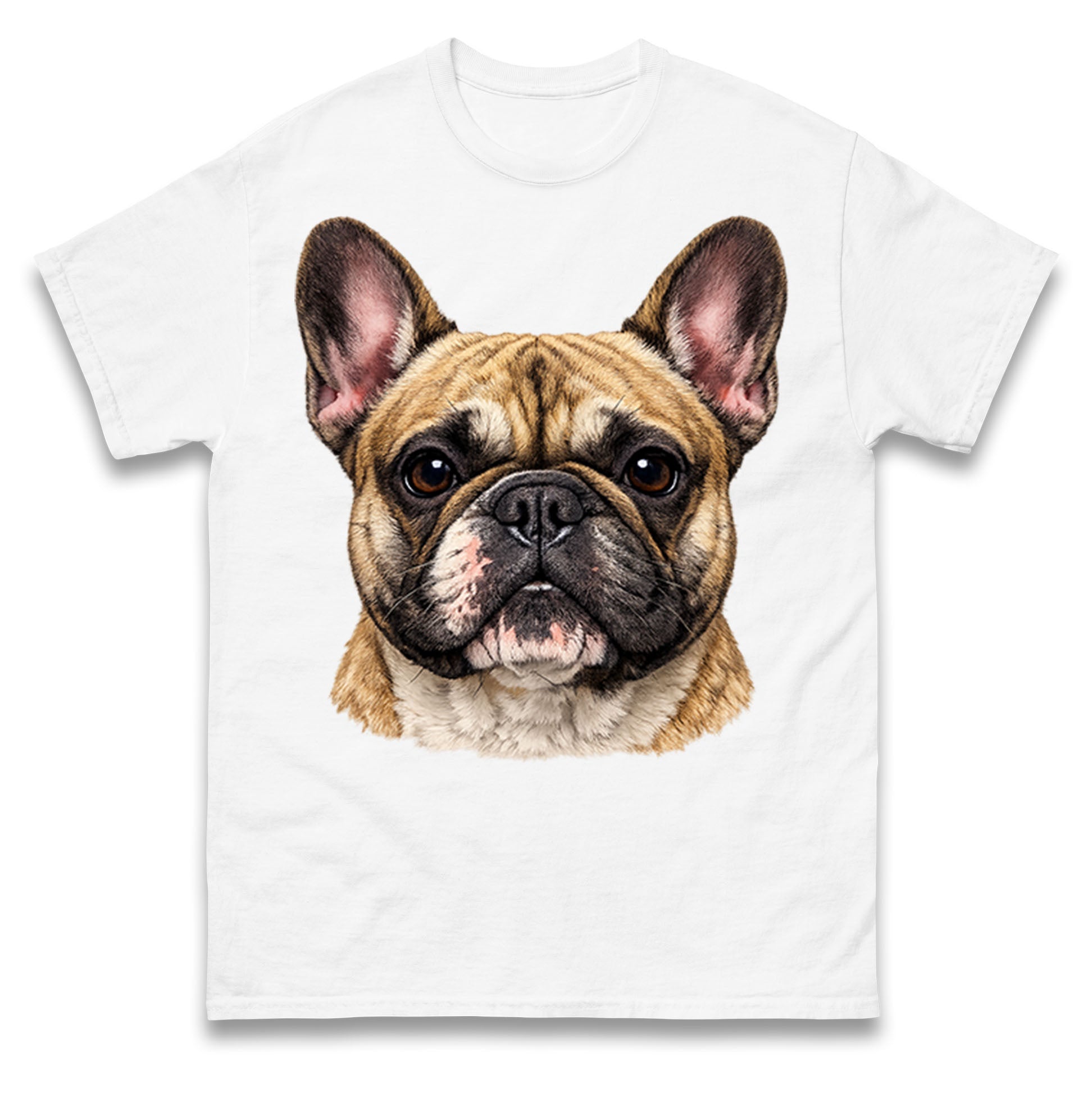 French Bulldog Face T Shirt