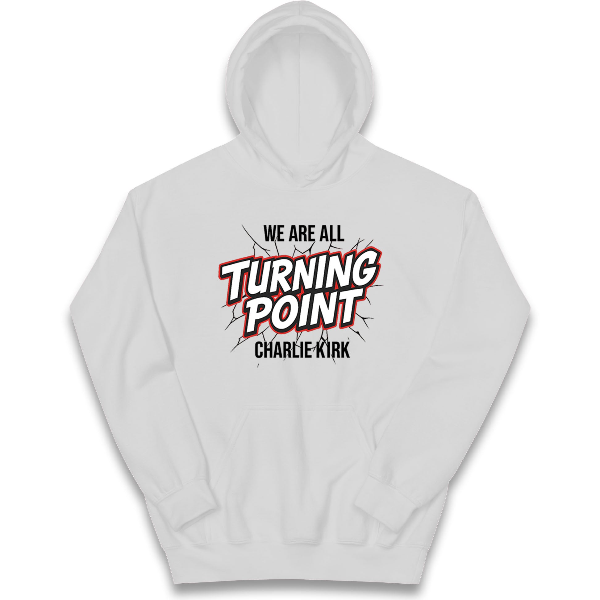 Turning Point Charlie Kirk Kids Hoodie 