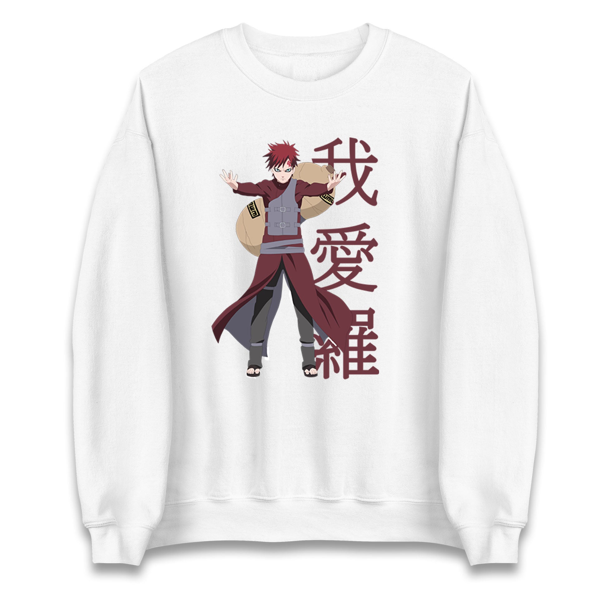 naruto shippuden gaara naruto sweatshirt