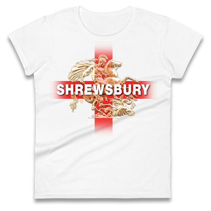 Shrewsbury St George & The Dragon Womens Tee Top