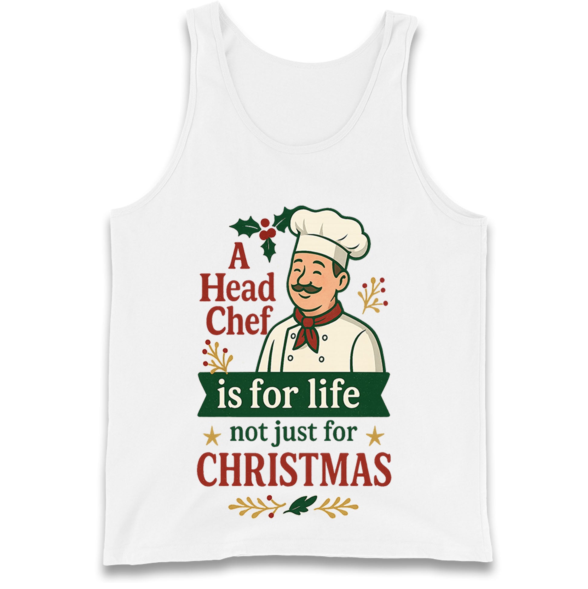 Head Chef Christmas Tank Top