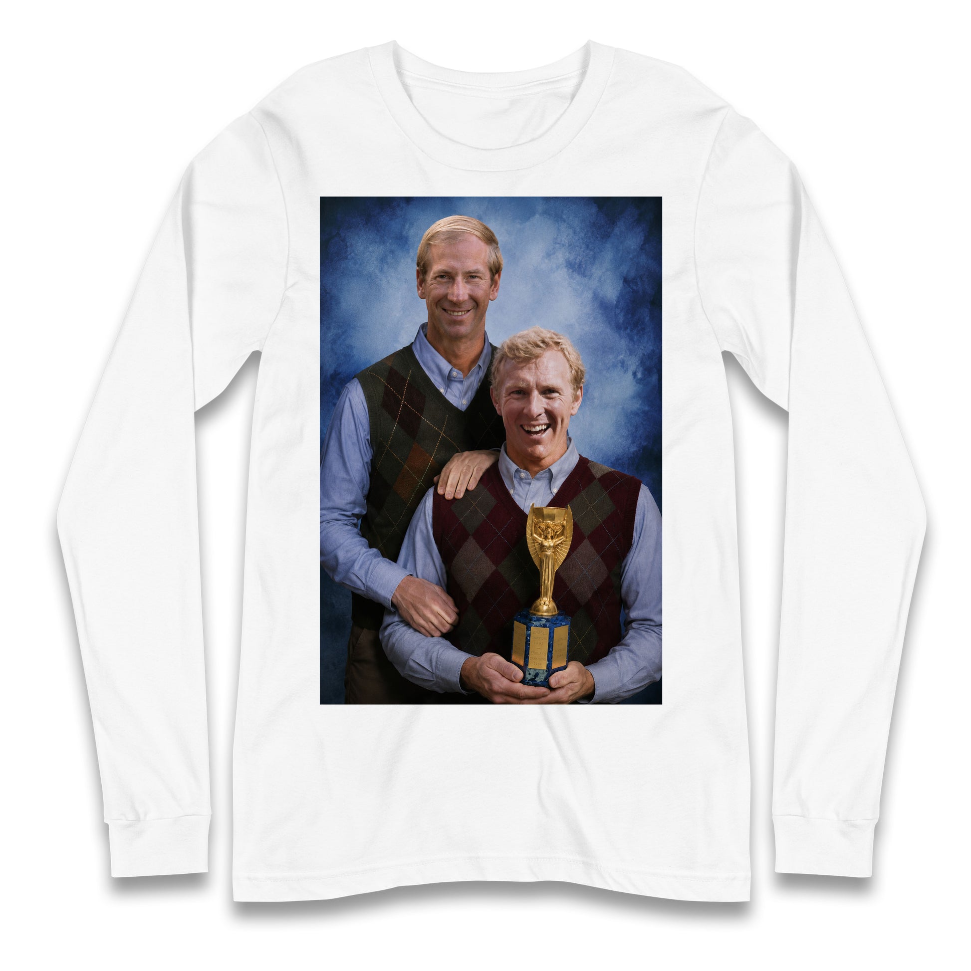 Bobby Moore Bobby Charlton Step Brothers Style England 1966 Longsleeve T Shirt