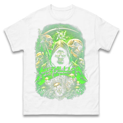 Metallica Green Skulls T Shirt