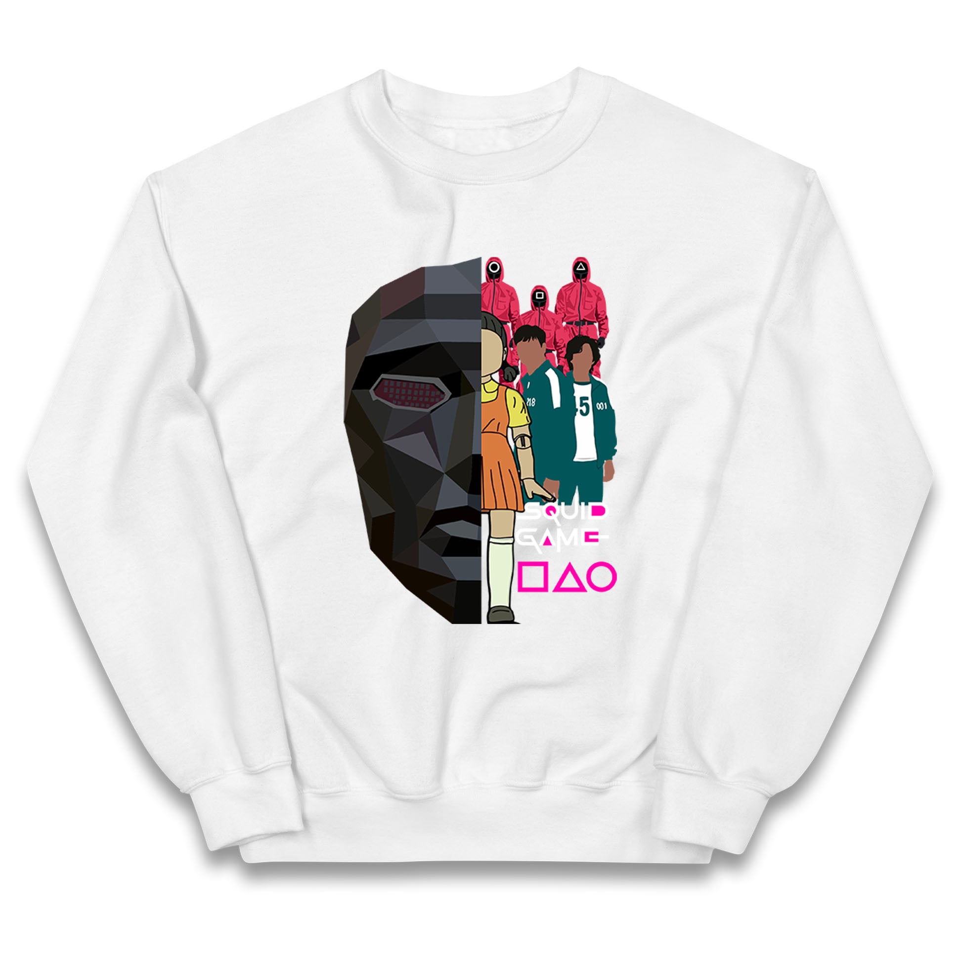 Squid Game Abstract Characters Jumper