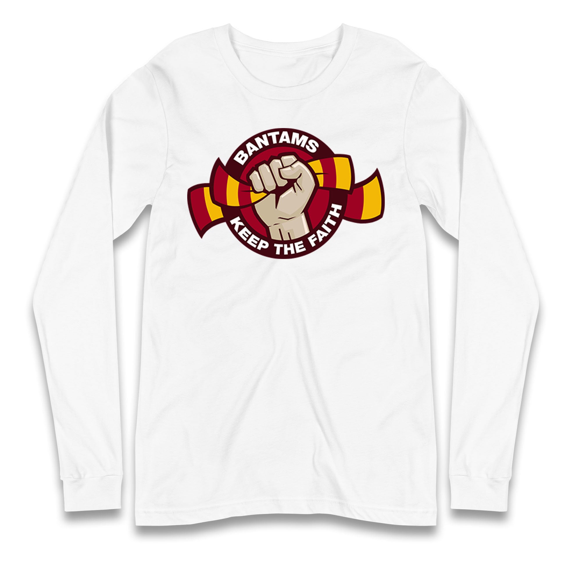 Bradford City Football Longsleeve T Shirt