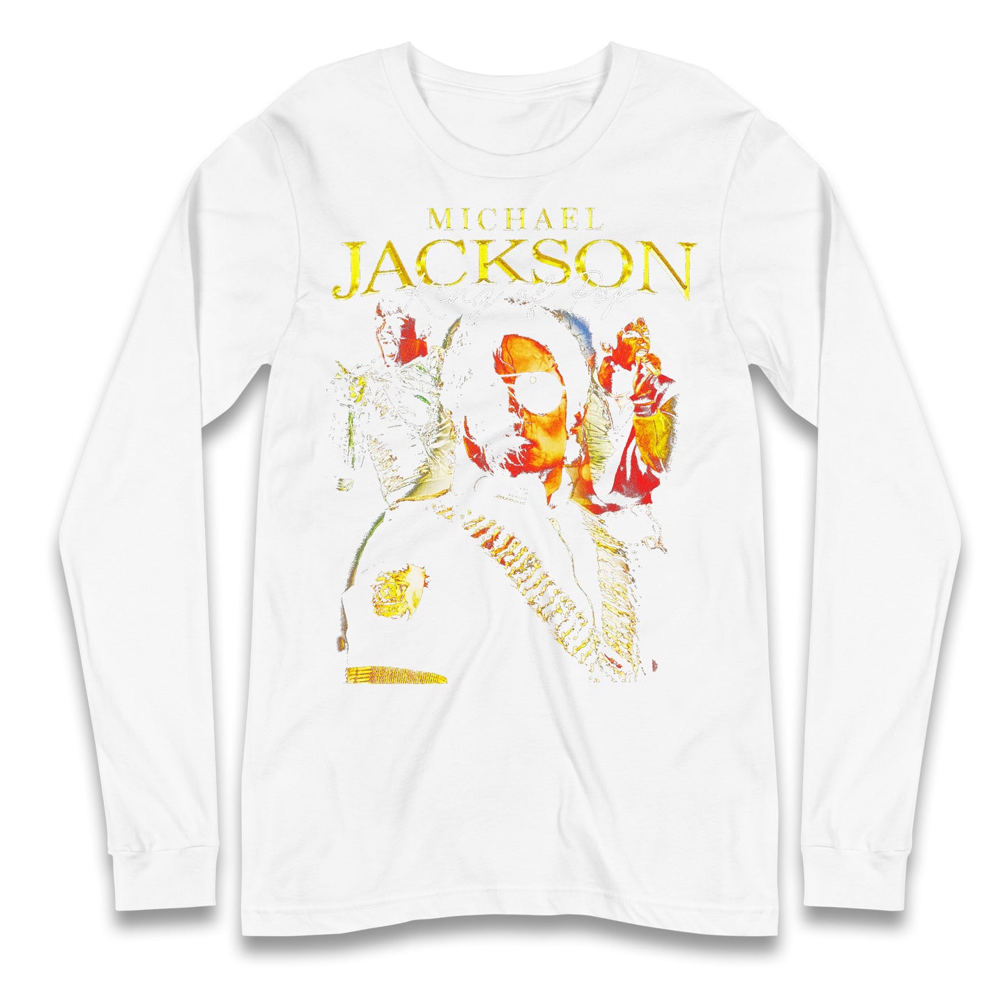 King Of Pop Longsleeve T Shirt