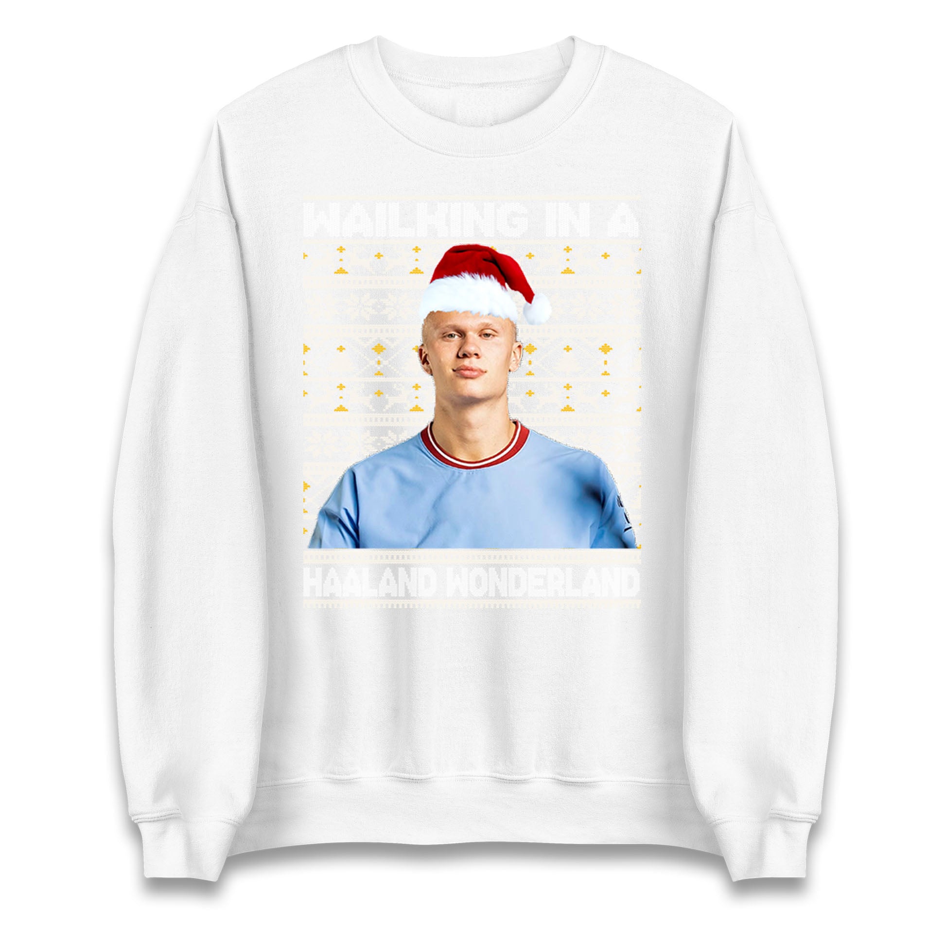 erling haaland christmas sweatshirt