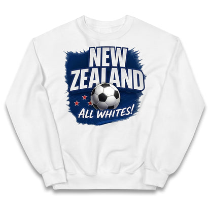New Zealand Retro World Cup Kids Jumper