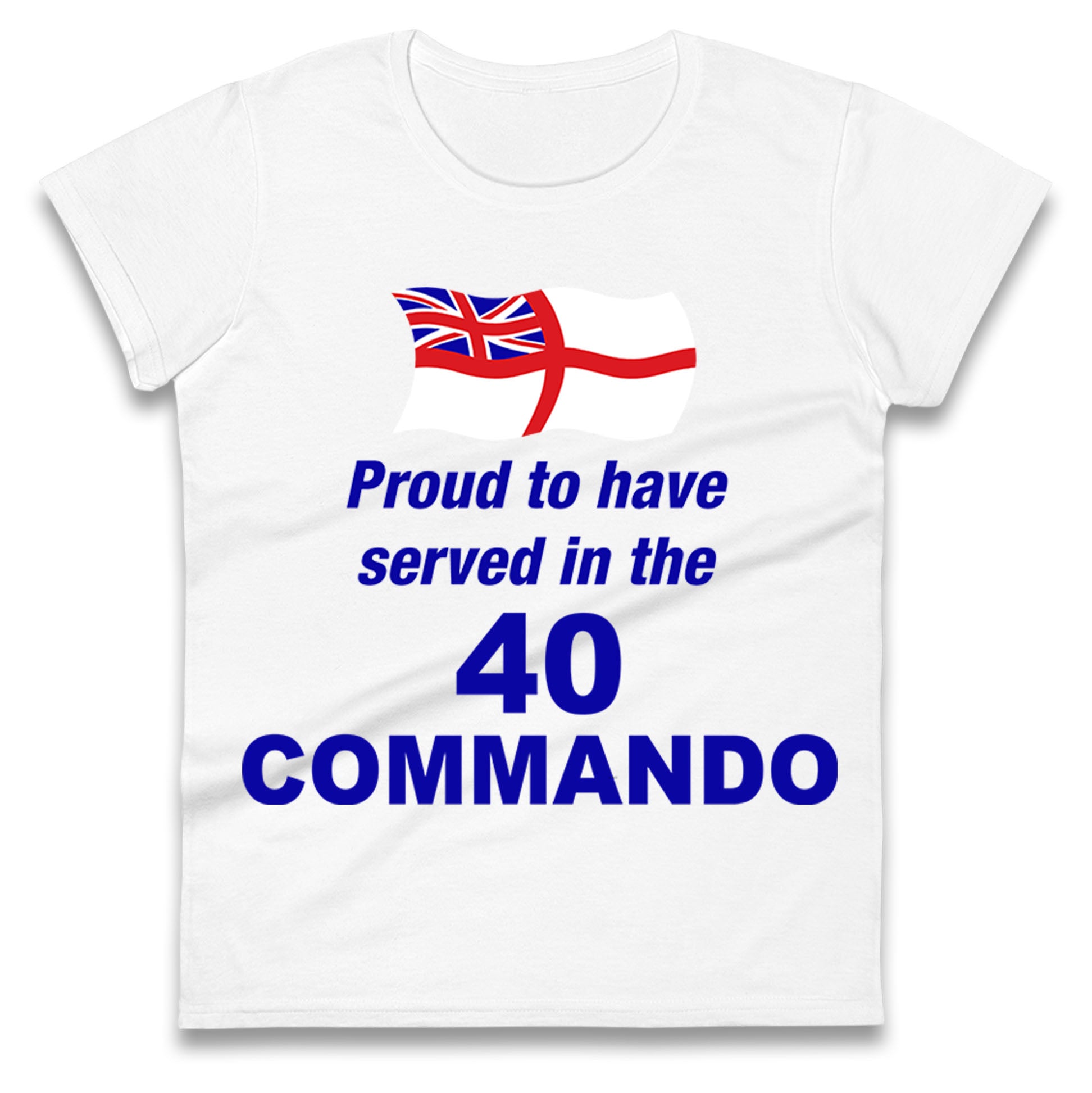 40 Commando Royal Marines Ladies T Shirt