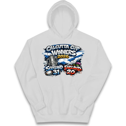 Scotland Calcutta Cup Winners 2026 Kids Hoodie