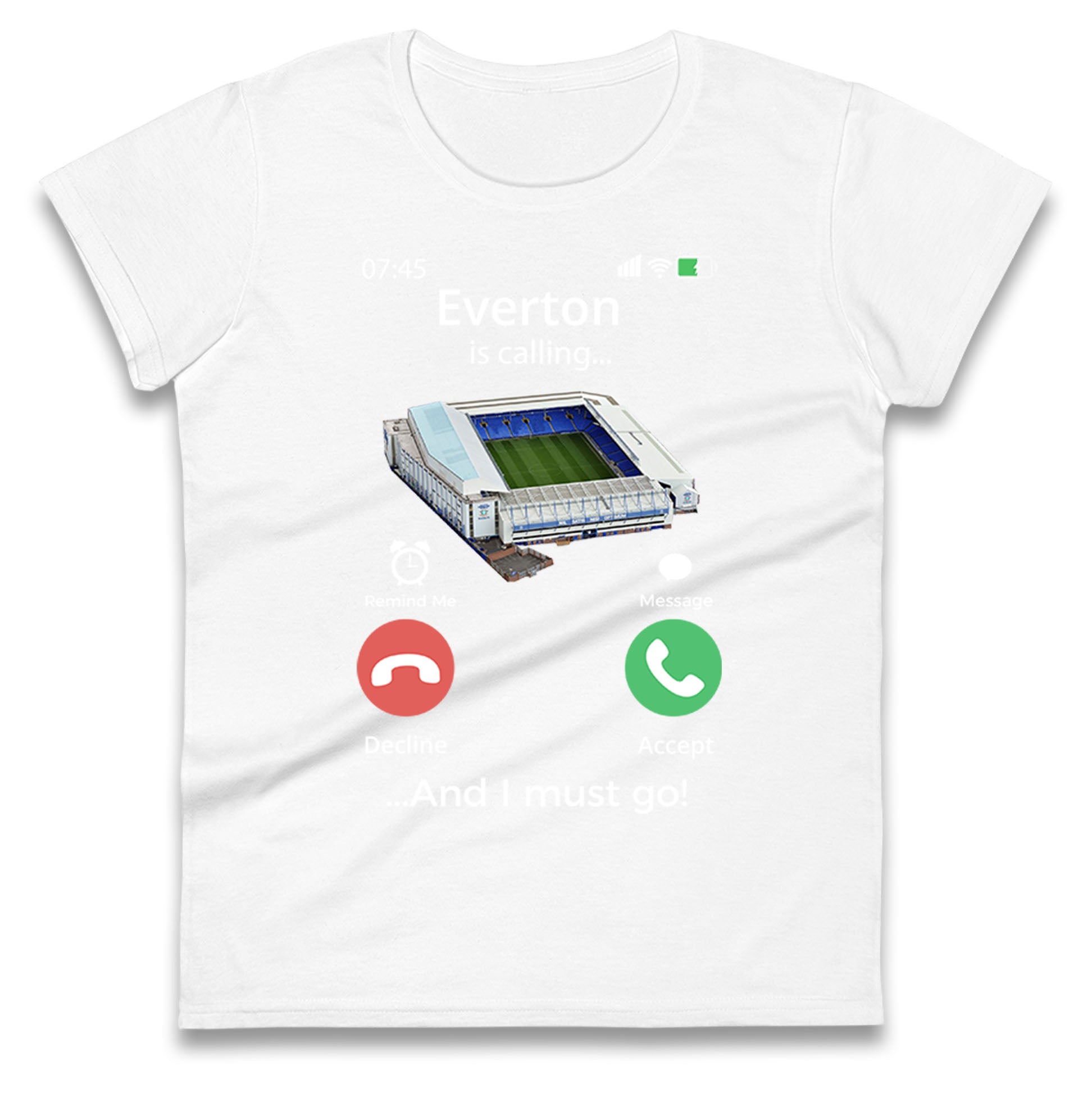 everton women’s t shirt