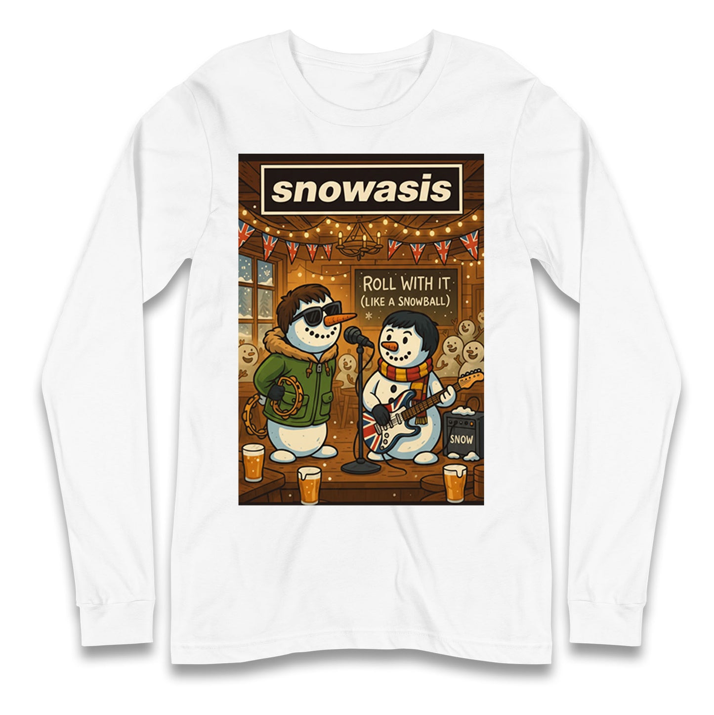 Snowasis Christmas Longsleeve T Shirt