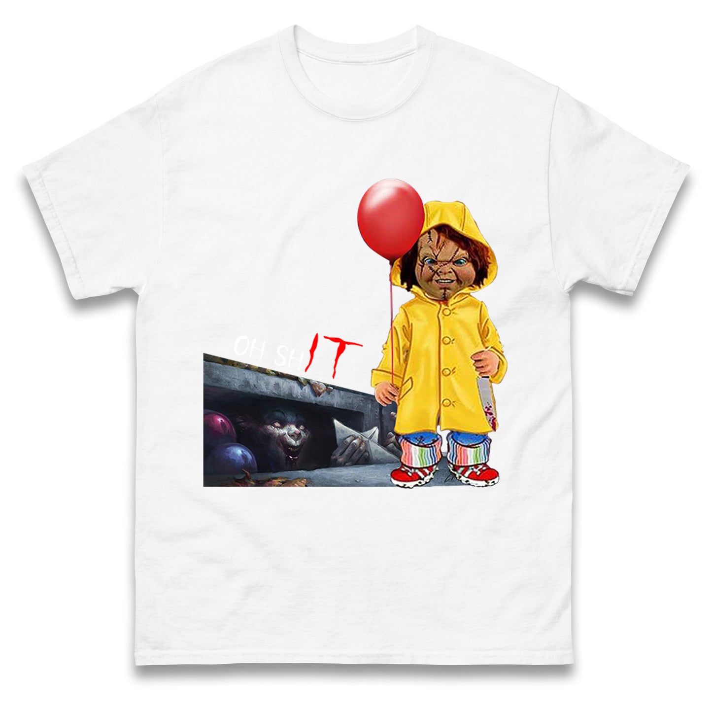 Chucky Doll Horror Halloween t shirts