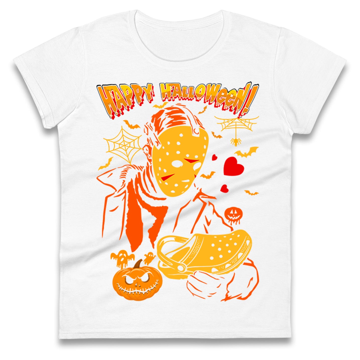 Jason Voorhees Happy Halloween t shirt
