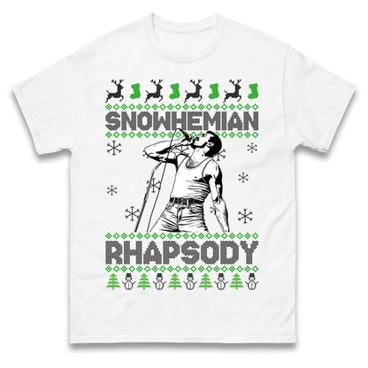 Freddie Mercury Christmas T Shirt