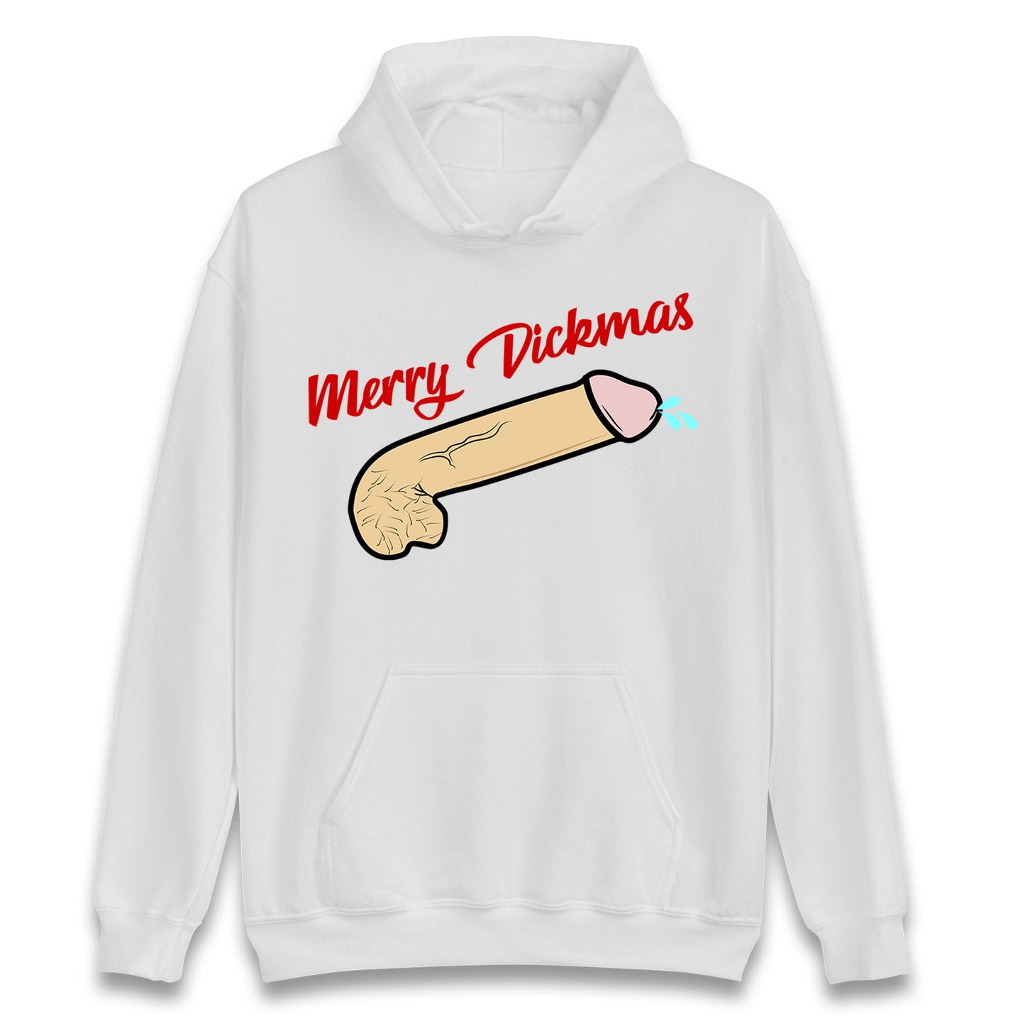 Merry Dickmas Funny Hoodie