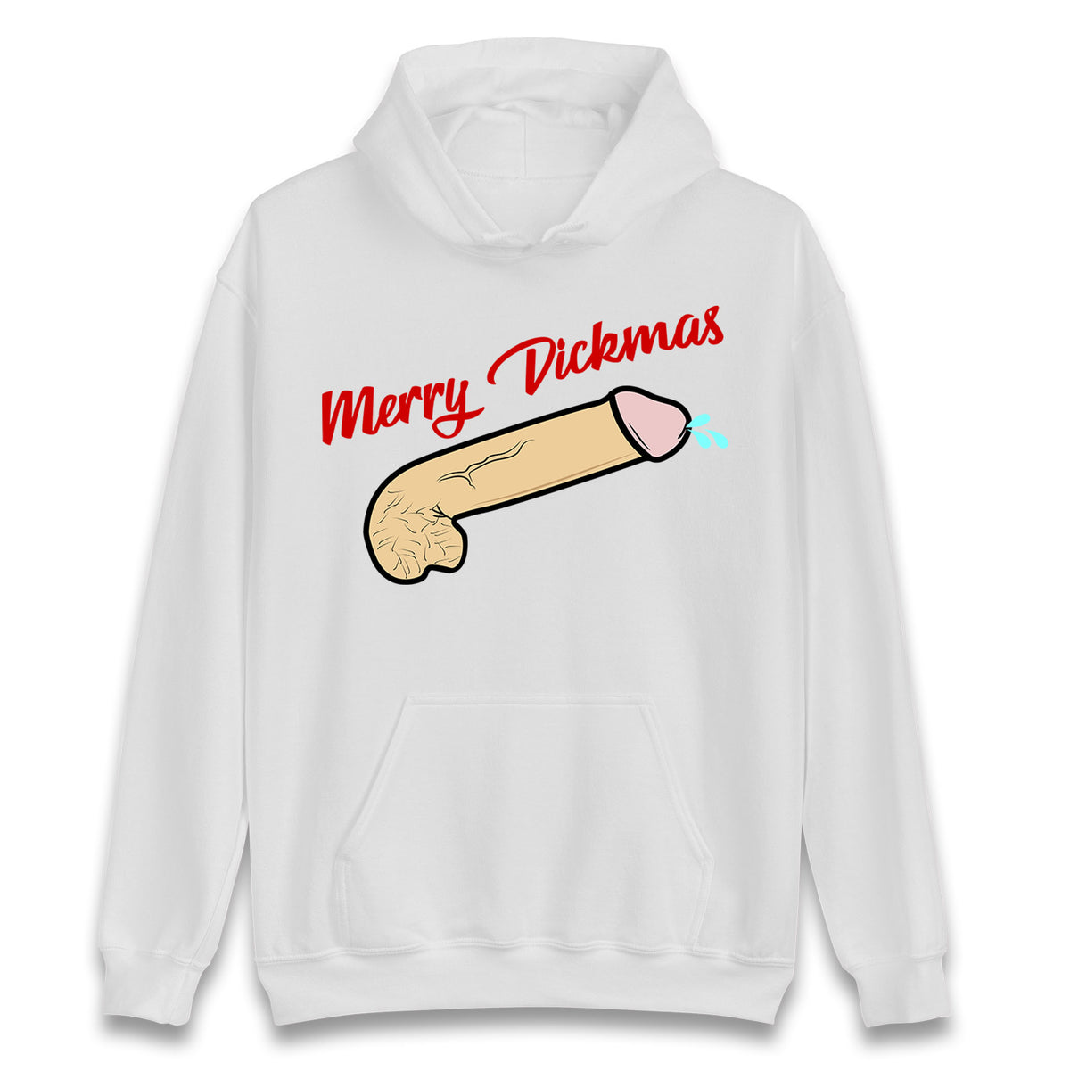Merry Dickmas Funny Hoodie